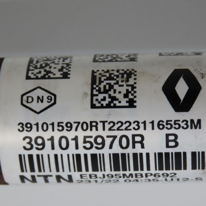 Transmission avant gauche occasion RENAULT 391015970R 6