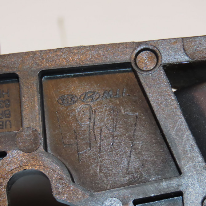 Poignee int porte ard occasion KIA RIO III Phase 1 06-2011->... 1.2i 85ch 836201W010JBW 3