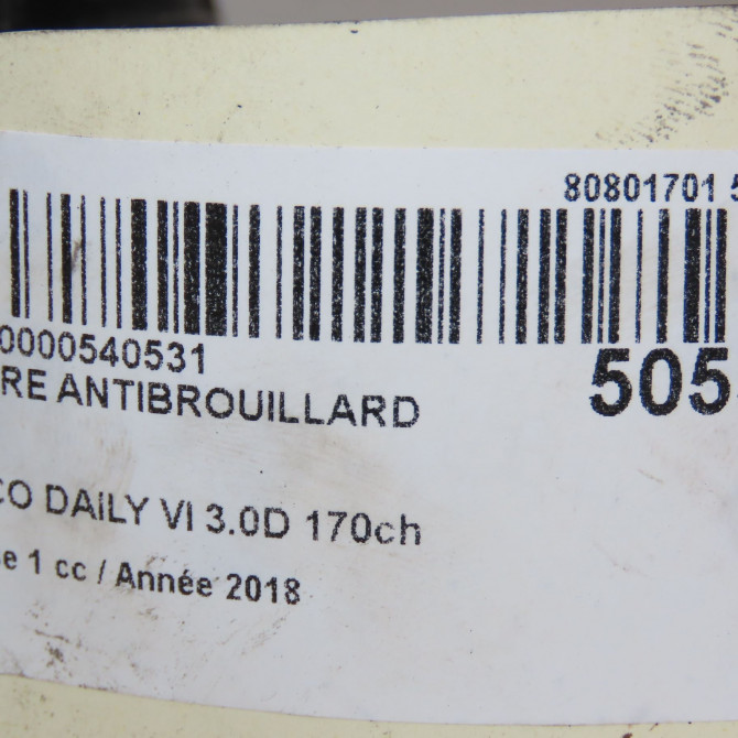 Phare antibrouillard avant droit occasion 5