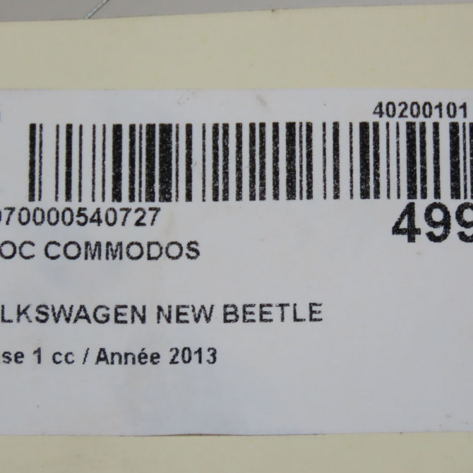 Bloc commodos occasion VOLKSWAGEN NEW BEETLE II phase 1 09-2011->... 1.6 TDI 105ch 5C5953513F9B9 7