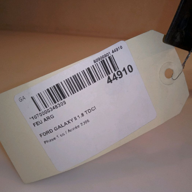 Feu arrière gauche occasion FORD GALAXY II Phase 1 04-1995->04-1999 1.8 TDCI 125ch 1524440 4