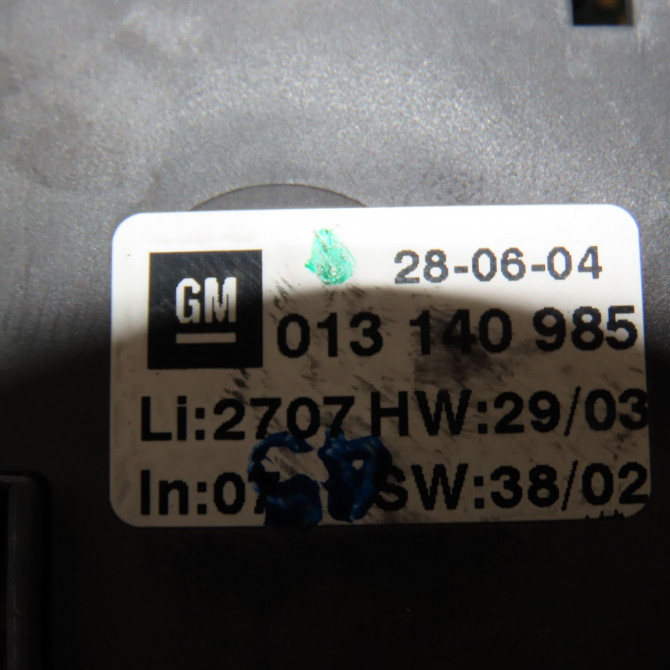 Commande de chauffage occasion OPEL ZAFIRA I Phase 1 03-1999->07-2005 2.2 DTI 16v 125ch 24463968 5