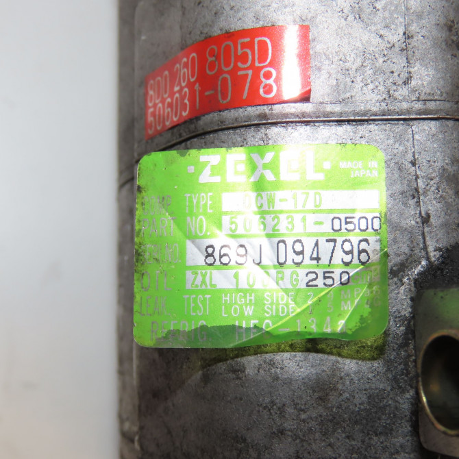 Compresseur air conditionne occasion VOLKSWAGEN PASSAT IV Phase 1 10-1996->10-2000 1.9 TDI 110ch 8D0260805MX 6