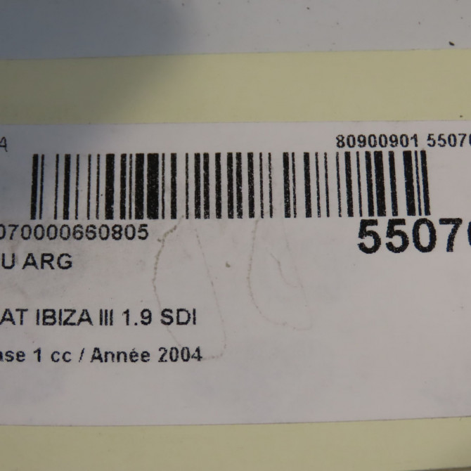 Feu arrière gauche occasion SEAT IBIZA III Phase 1 03-2002->03-2006 1.9 SDI 6L6945111B 5