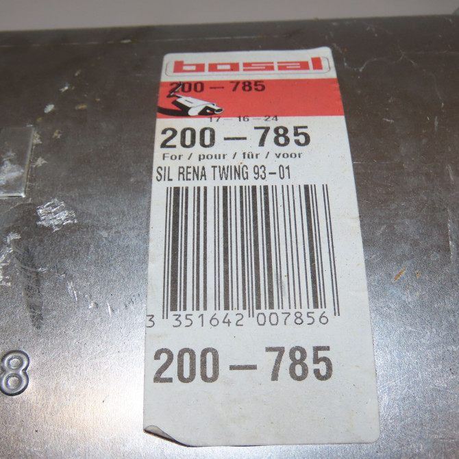 Silencieux arrière occasion RENAULT TWINGO I Phase 1 04-1993->08-1998 1.2i 60ch 7711225811 3