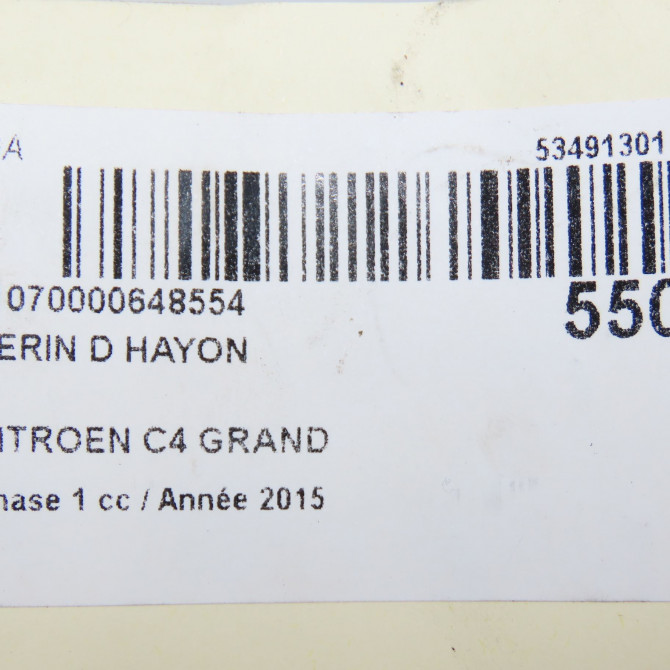 Verin droit hayon occasion CITROEN C4 GRAND PICASSO II Phase 1 04-2013->... 2.0 BlueHDI 150ch 9806879280 6