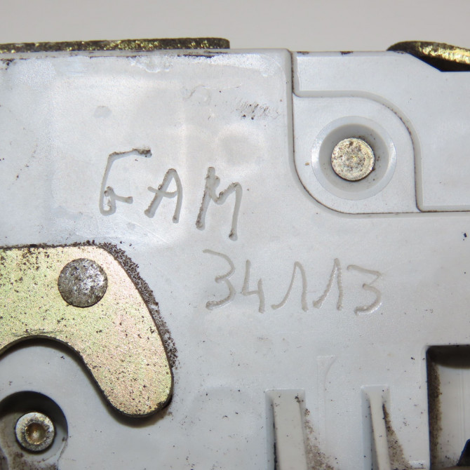 Serrure porte arg occasion PEUGEOT 206 Phase 1 09-1998->03-2009 1.4 HDI 9137G1 4