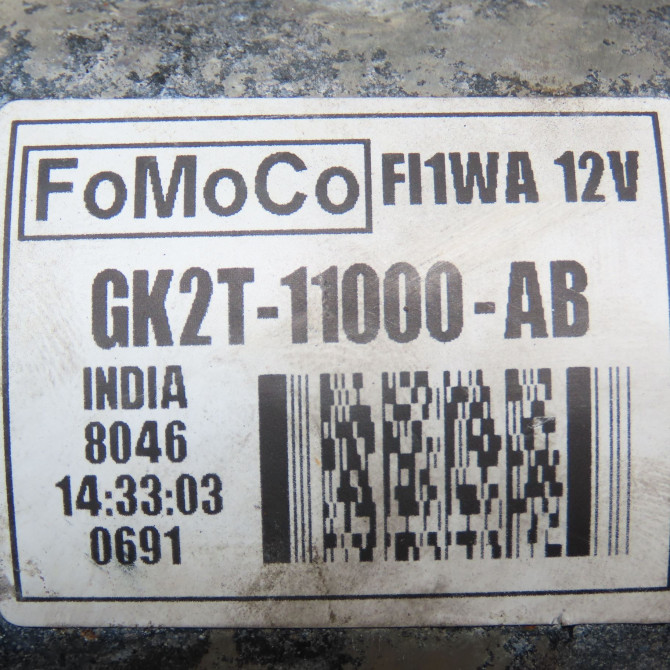 Démarreur occasion FORD TRANSIT CUSTOM Phase 2 01-2018->... 2225618 5