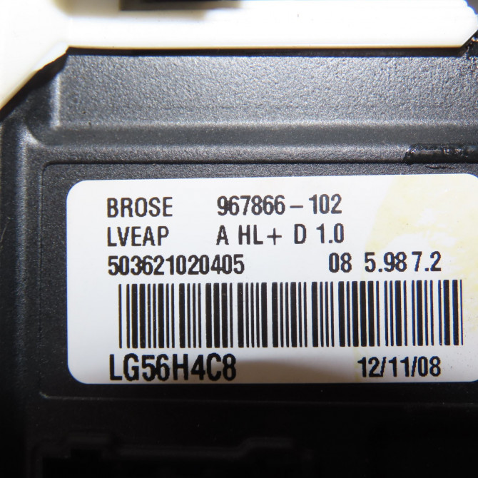 Mecanisme+moteur leve-glace avg occasion RENAULT LAGUNA III Phase 1 COUPE 08-2008->03-2013 807010003R 6