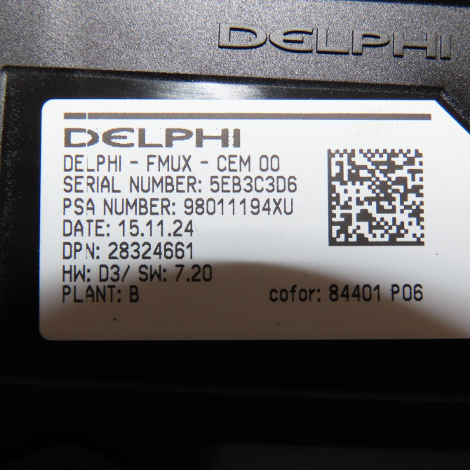 Commande de chauffage occasion CITROEN C4 GRAND PICASSO II Phase 1 04-2013->... 2.0 BlueHDI 150ch 9812720580 5