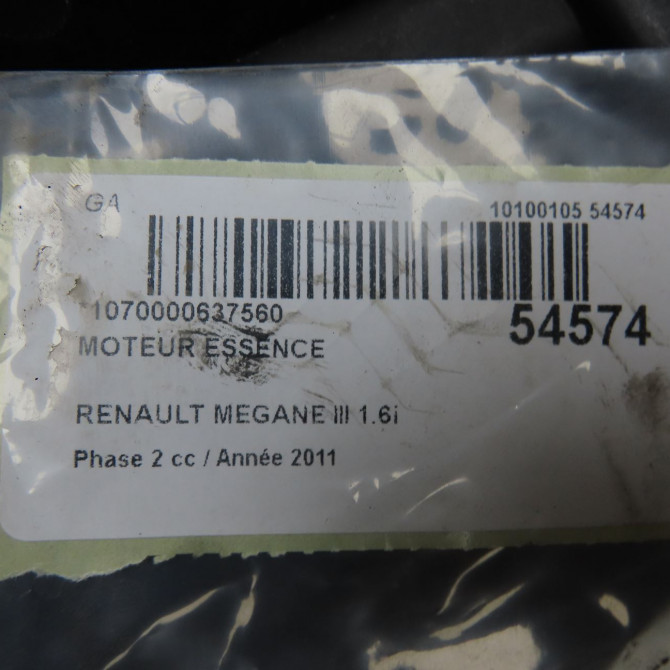 Moteur essence occasion  7701479323 6