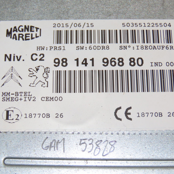 Autoradio occasion DS DS3 Phase 2 06-2014->... 1620302980 7