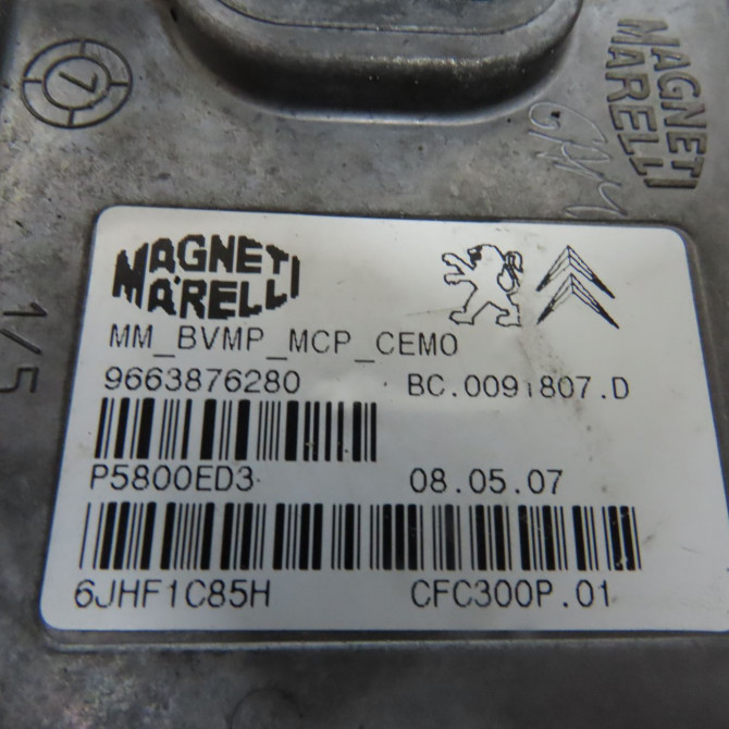 Boîte à vitesse automatique occasion CITROEN C4 PICASSO I Phase 1 01-2007->10-2013 1.6 HDi 16v 110ch 2231T1 5