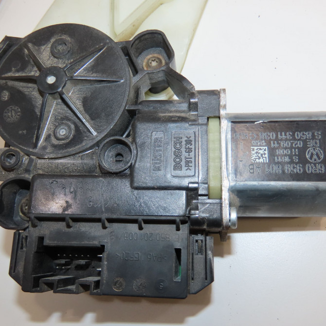 Mecanisme+moteur leve-glace avg occasion VOLKSWAGEN POLO V POLO V Phase 1 2009-09-01->2014-05-31 1.6 TDI 90 6R4837461N 3