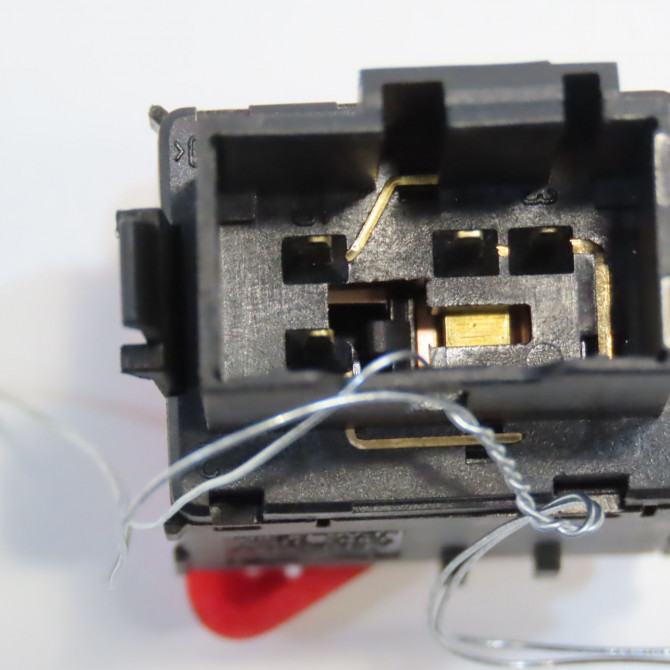 Bouton de warning occasion 2