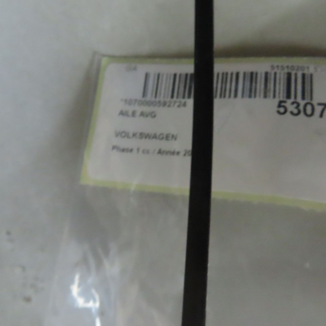 Aile avant gauche occasion  7H0821101E 4