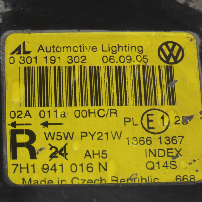 Phare droit occasion  7H1941018N 4