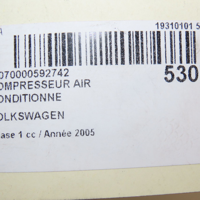 Compresseur air conditionne occasion  7H0820803F 8