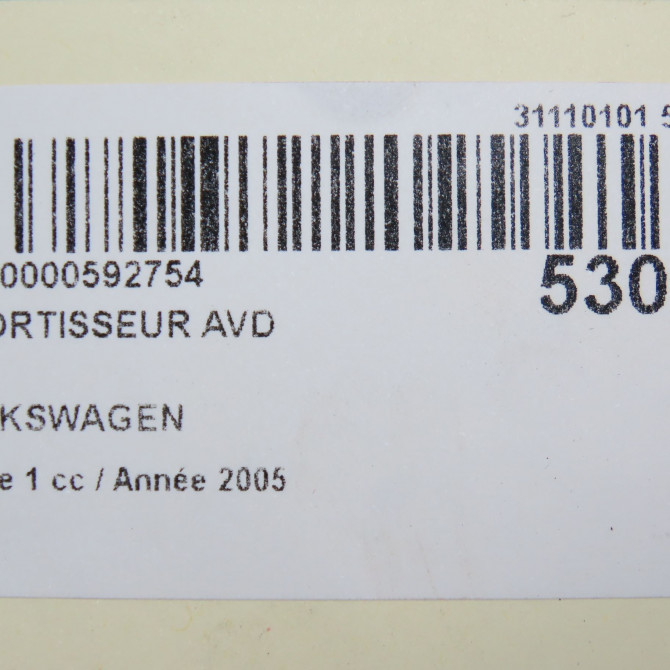 Amortisseur avant droit occasion  7E5413031H 7