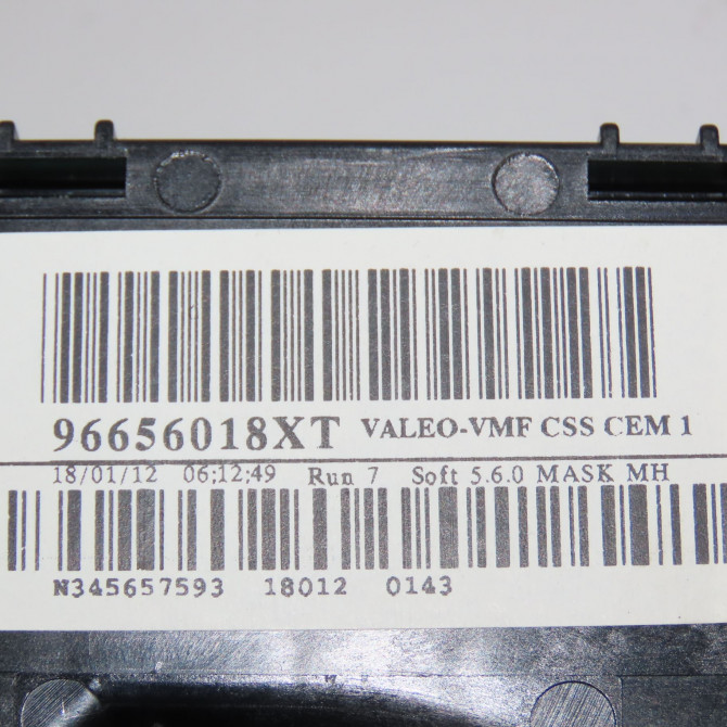 Bloc commodos occasion CITROEN C4 PICASSO I Phase 1 01-2007->10-2013 1.6 e-HDI 8v 110ch 624348 6