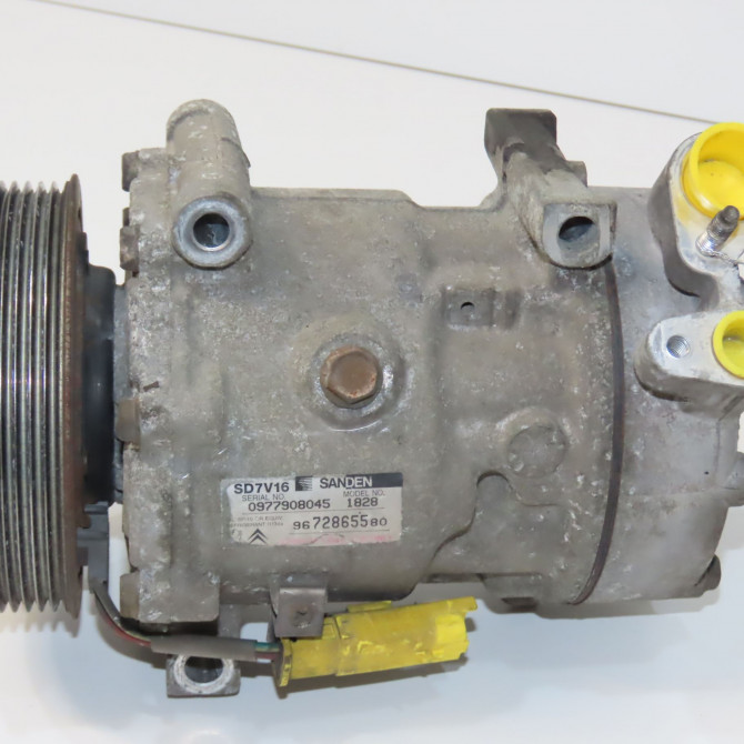 Compresseur air conditionne occasion CITROEN XSARA PICASSO Phase 2 02-2004->12-2010 1.6 HDI 92 ch 1609491580 2