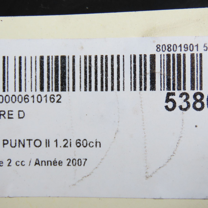 Phare droit occasion FIAT PUNTO II Phase 2 05-2003->10-2009 1.2i 60ch 51760025 5