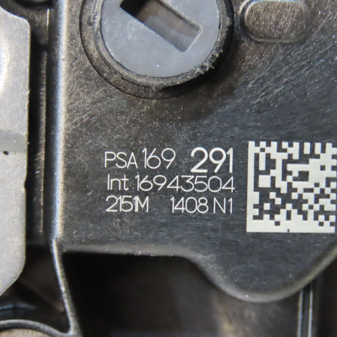 Serrure porte arg occasion DS 146 Phase 1 04-1995->04-1999 1.5 BlueHDI 130ch 9816929180 6
