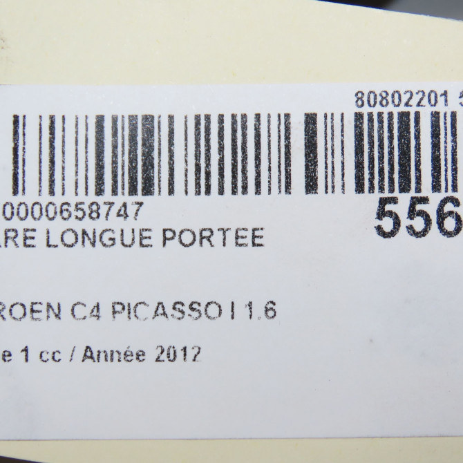 Phare longue portee avant gauche occasion CITROEN C4 PICASSO I Phase 1 01-2007->10-2013 1.6 e-HDI 8v 110ch 5