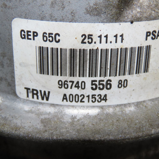 Moteur electrique de direction assistée occasion CITROEN C4 PICASSO I Phase 1 01-2007->10-2013 1.6 e-HDI 8v 110ch 1606429380 7