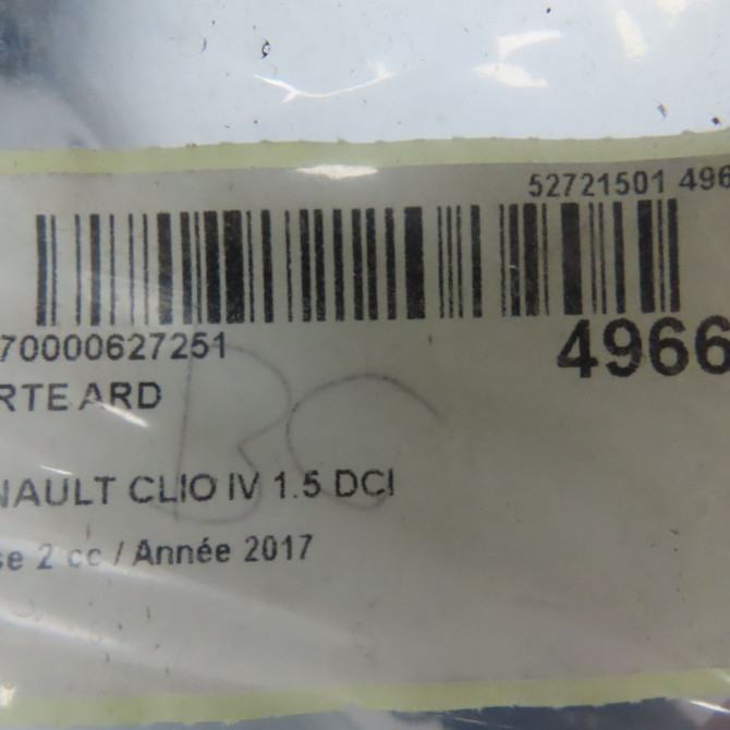 Porte arrière droite occasion RENAULT CLIO IV Phase 2 08-2016->... 1.5 DCI 90ch 821008626R 4