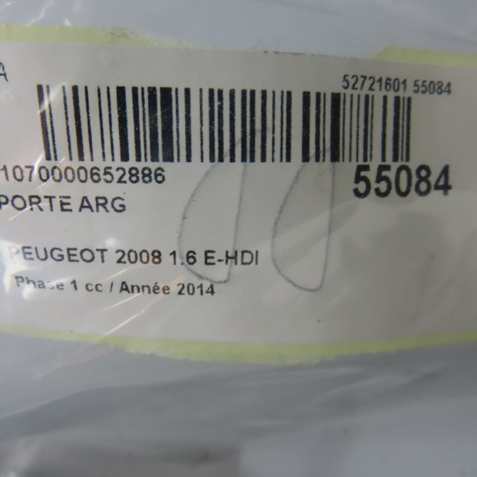 Porte arrière gauche occasion PEUGEOT 2008 Phase 1 01-2013->... 1.6 E-HDI 92ch 9802969780 4