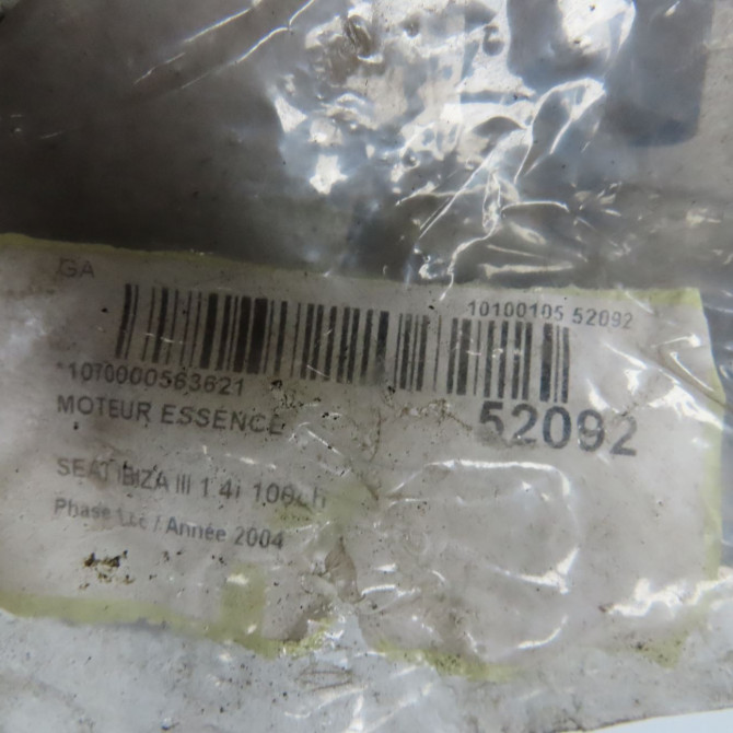 Moteur essence occasion SEAT IBIZA III Phase 1 03-2002->03-2006 1.4i 100ch 36100098NX 7