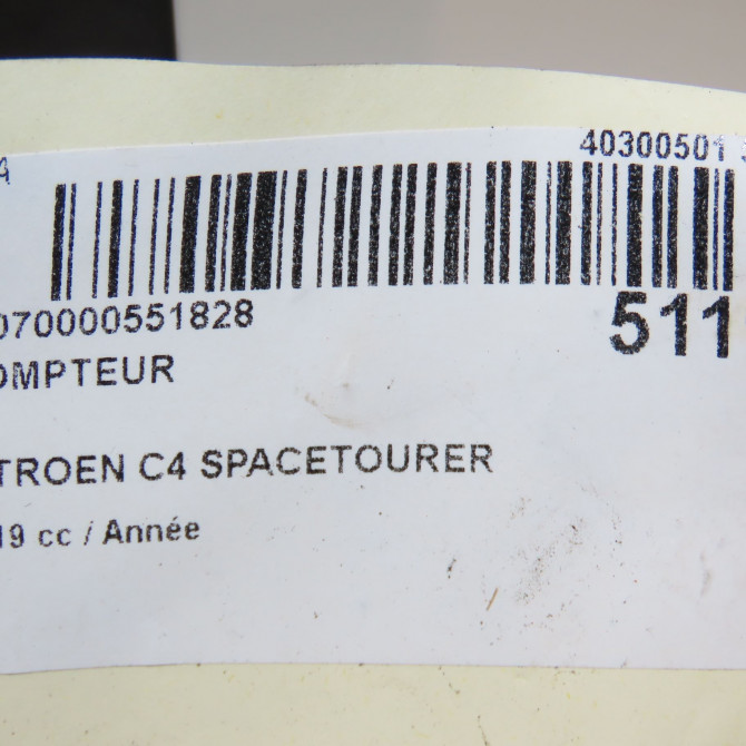 Compteur occasion CITROEN 9835011180 5
