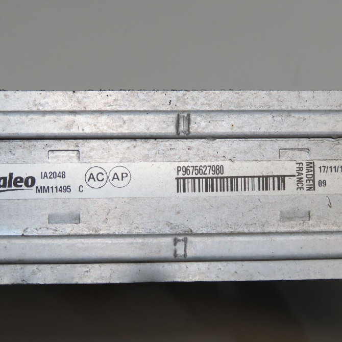 Echangeur air occasion CITROEN C4 GRAND PICASSO II Phase 1 04-2013->... 2.0 BlueHDI 150ch 9675627980 3