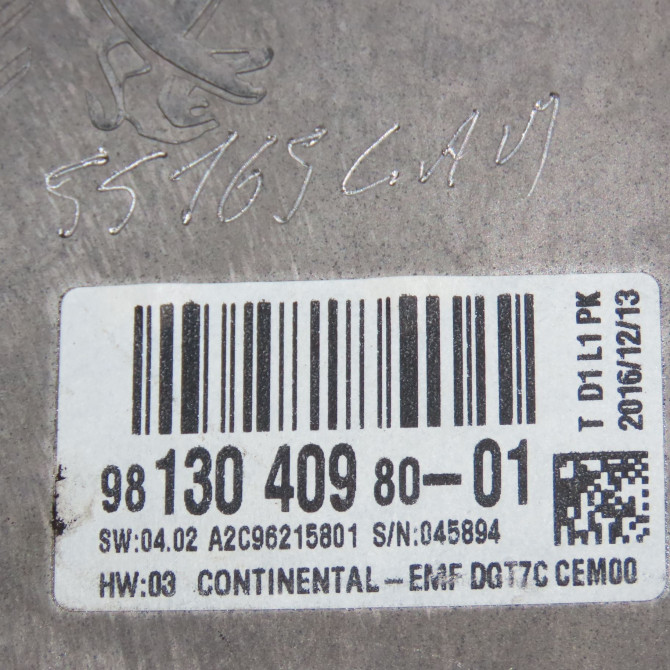 Commande de chauffage occasion CITROEN C4 PICASSO II Phase 1 04-2013->... 2.0 BlueHDi 150ch 9831652880 6