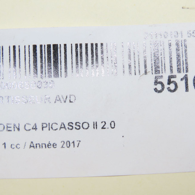 Amortisseur avant droit occasion CITROEN C4 PICASSO II Phase 1 04-2013->... 2.0 BlueHDi 150ch 1628564380 6