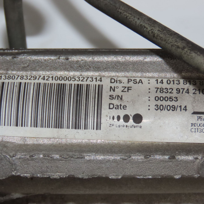 Cremaillere hydraulique occasion CITROEN JUMPY II Phase 1 01-2007->... 2.0 HDI 125ch 4001S0 4