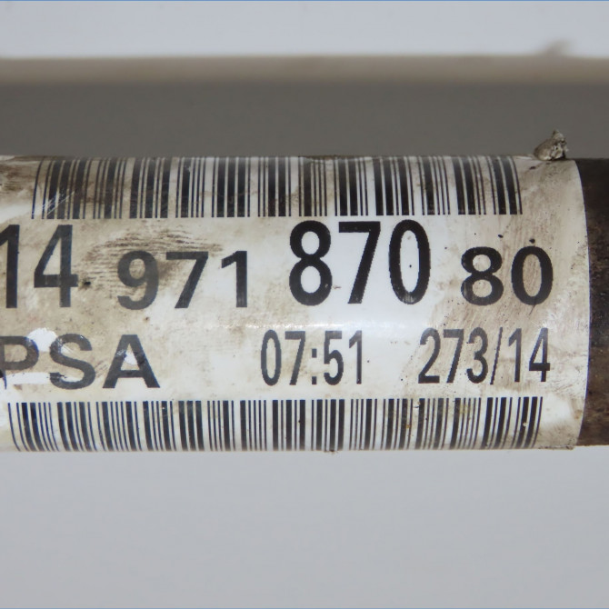 Transmission avant gauche occasion CITROEN JUMPY II Phase 1 01-2007->... 2.0 HDI 125ch 3272NP 5