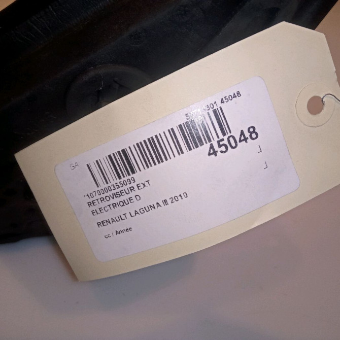 Retroviseur exterieur electrique droit occasion RENAULT LAGUNA III 963010153R 5