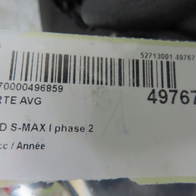 Porte avant gauche occasion FORD S-MAX I phase 2 03-2010->12-2015 1727507 3