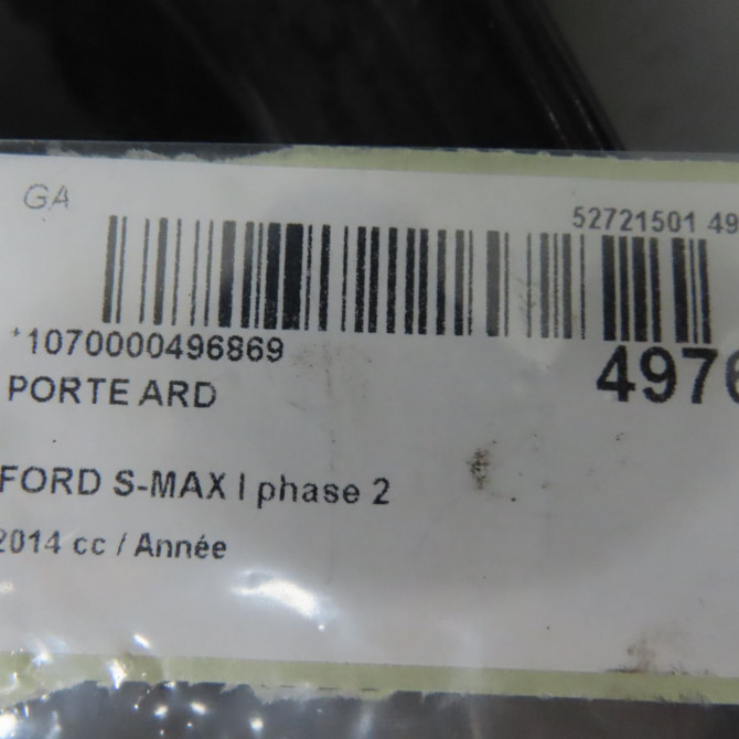 Porte arrière droite occasion FORD S-MAX I phase 2 03-2010->12-2015 1693745 8