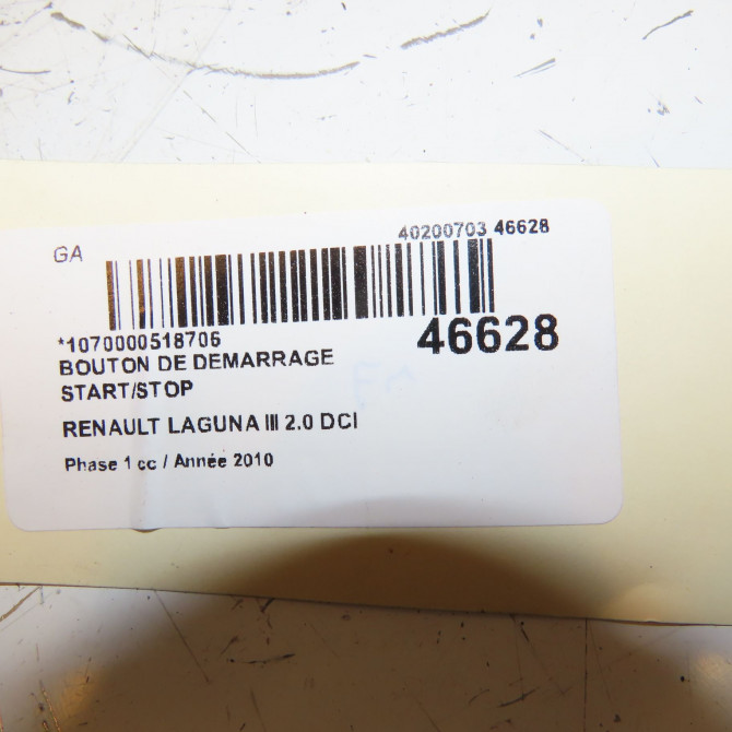 occasion RENAULT LAGUNA III Phase 1 10-2007->10-2010 2.0 DCI 130ch 4