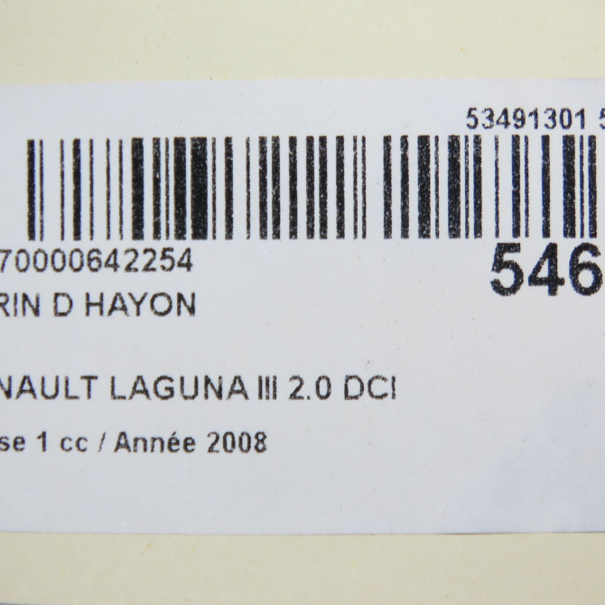 Verin droit hayon occasion RENAULT LAGUNA III Phase 1 10-2007->10-2010 2.0 DCI 130ch 844300001R 4