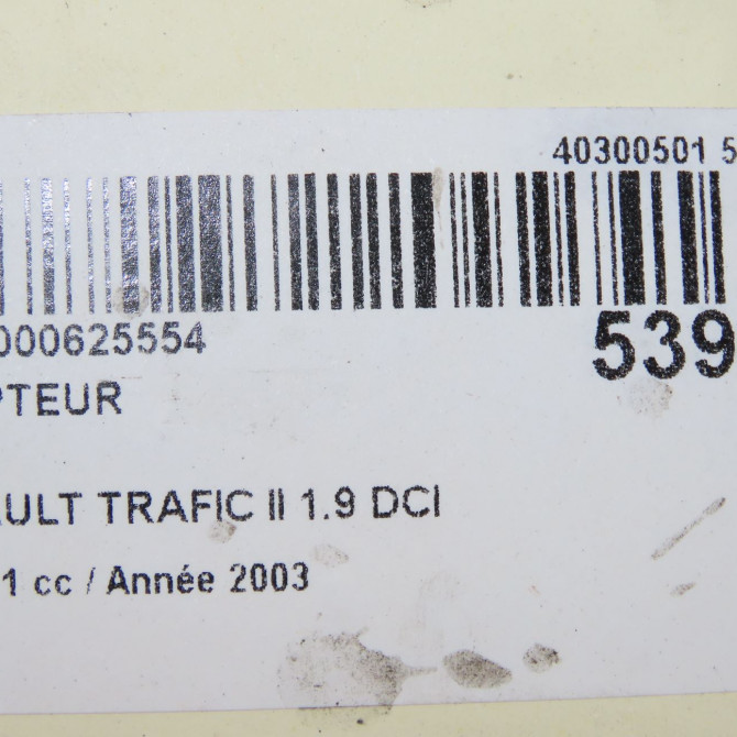 Compteur occasion RENAULT TRAFIC II Phase 1 10-2001->08-2006 1.9 DCI 8v 80ch 8200295451 7