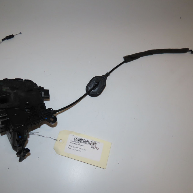 Serrure porte avg occasion RENAULT CAPTUR Phase 1 02-2013->... 1.2i 118 16V 805031332R 1