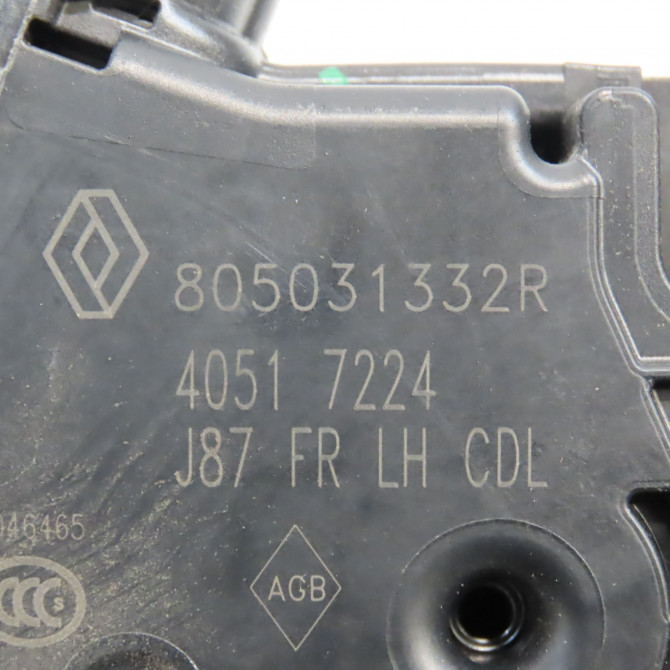 Serrure porte avg occasion RENAULT CAPTUR Phase 1 02-2013->... 1.2i 118 16V 805031332R 7