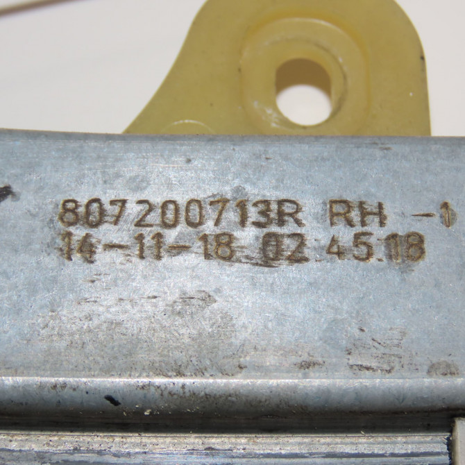 Mecanisme + moteur lève-glace avant droit occasion RENAULT CAPTUR Phase 1 04-1995->04-1999 0.9i TCE 90ch 807200713R 5