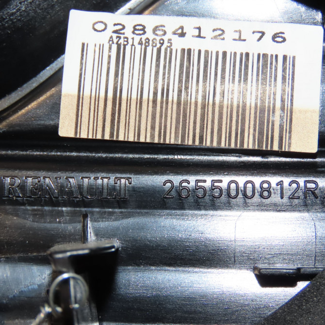 Feu arrière intérieur droit occasion RENAULT CAPTUR Phase 1 02-2013->... 0.9 90 ch 265501712R 3