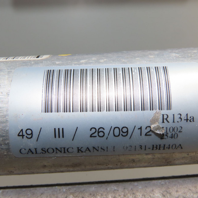 Condenseur clim occasion NISSAN JUKE Phase 1 09-2010->... 1.6i 117ch 92100BA60A 5