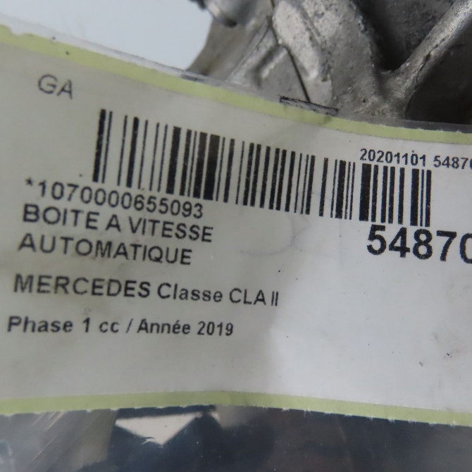 Boîte à vitesse automatique occasion  247370090028 8